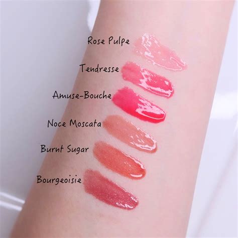 chanel lip gloss swatches 2019|Chanel lip gloss shades.